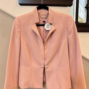White House Black Market Blush Pink Blazer 6P